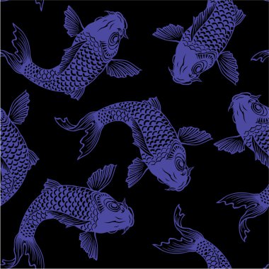 Japanese carp,　 seamlessly